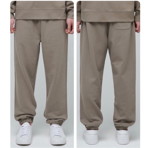Musinsa Standard Men's Tan Cotton Athleisure Jogger Sweatpants Size Small - Picture 15 of 15